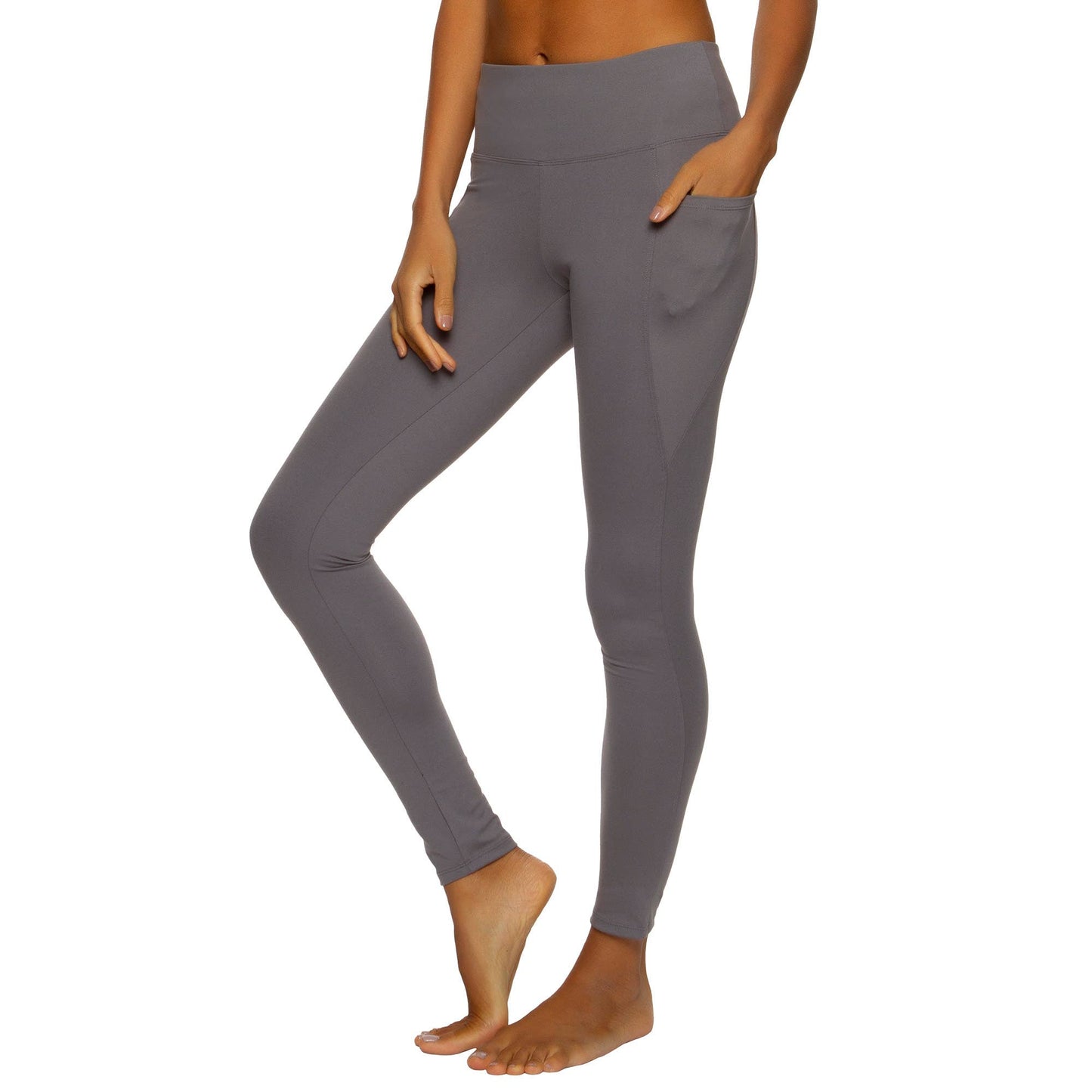 900455  (BLK) / M Athletic Pocket Leggings: Black