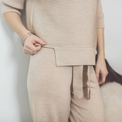 LOUNGEWEAR SET - Sweater Bailey & Pants Bailey: Rosewood / XL