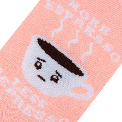 Crazy Socks - Womens Crew - More Espresso