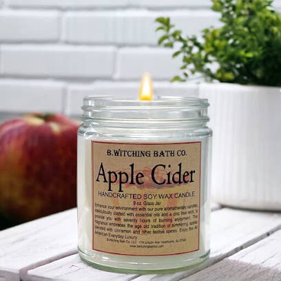 Apple Cider Soy Wax Candles 9oz