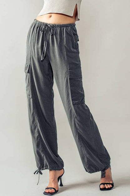 Cargo Chic Straight Leg Pant