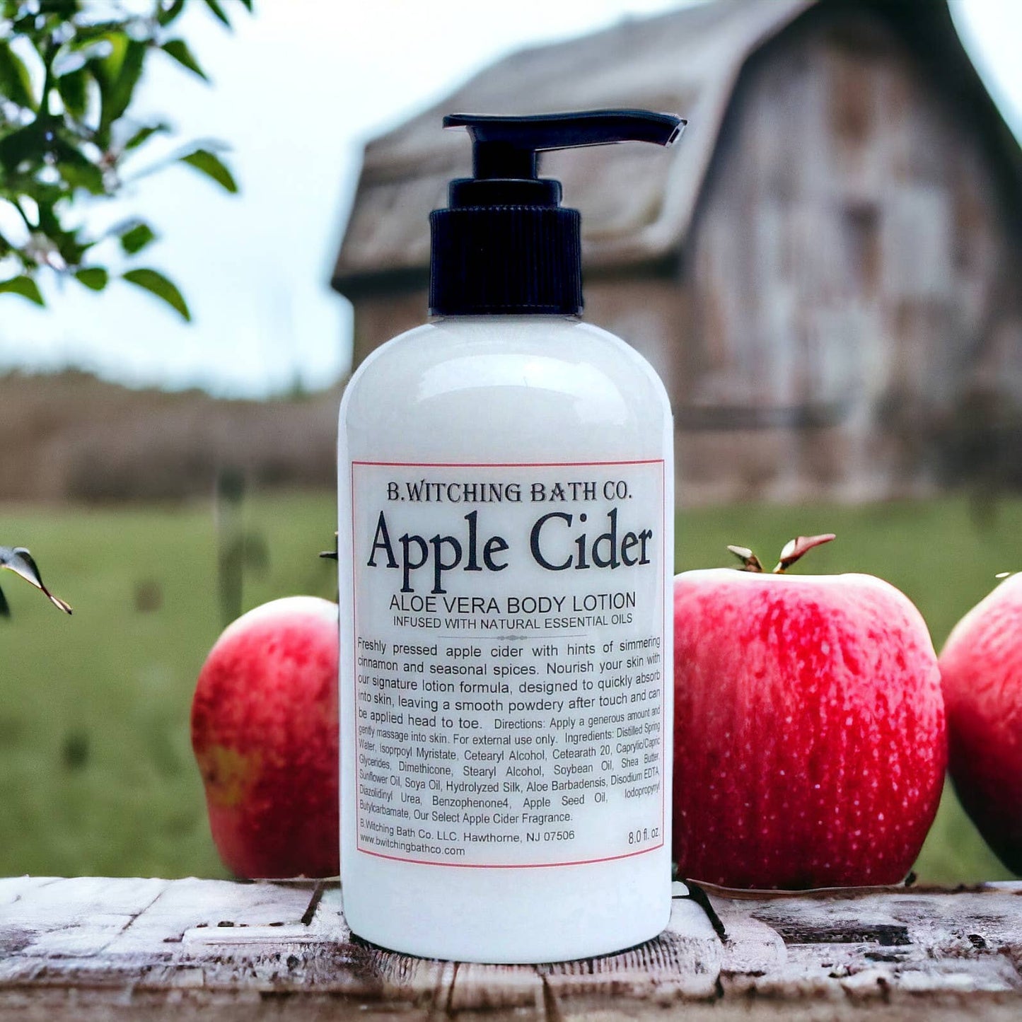 Apple Cider Aloe Vera Body Lotion 8oz.