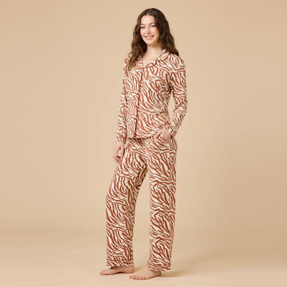 Sleep Soft Slim Notch Collar PJ Set in Prints and Solids