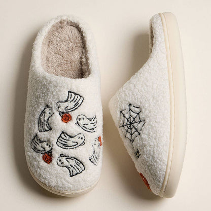 6Pairs - Spooky Cute Indoor Slippers