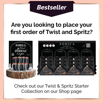 Zodiac Perfume Twist & Spritz Travel Spray Gift Set 8ml: Gemini