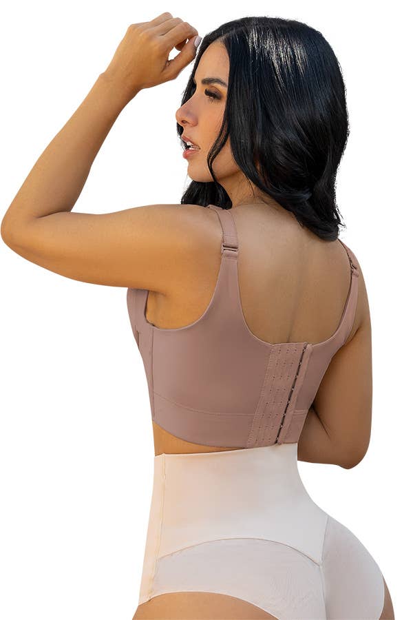 Max Back Coverage Bra: Beige / 34D