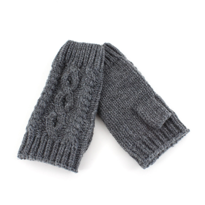 S24152B Cable Knit Gloves