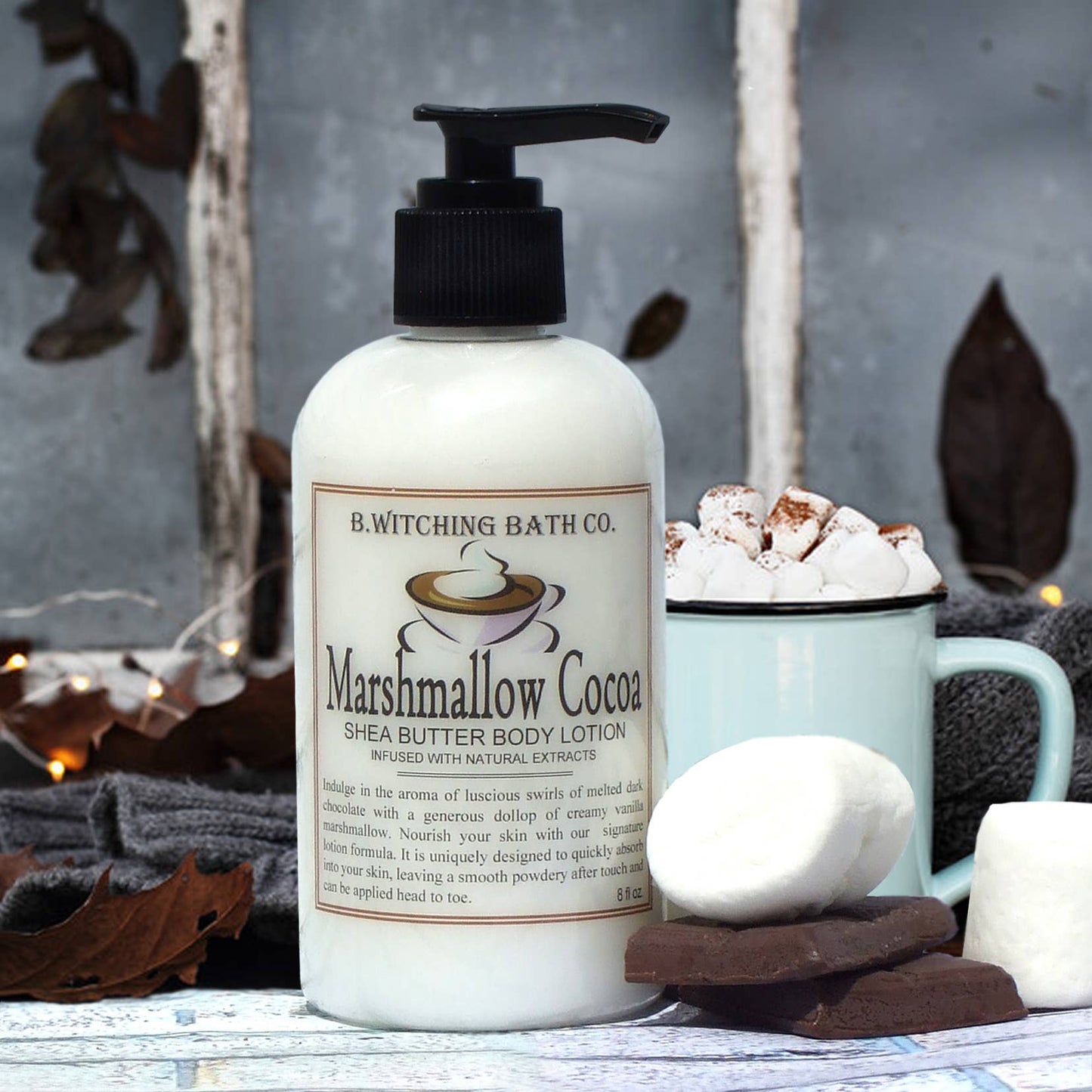 Marshmallow Cocoa Lotion 8oz.