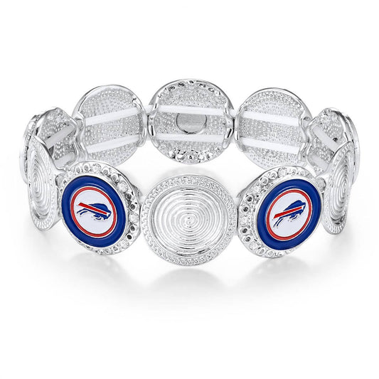NFL Buffalo Bills Stretch Logo Bracelet