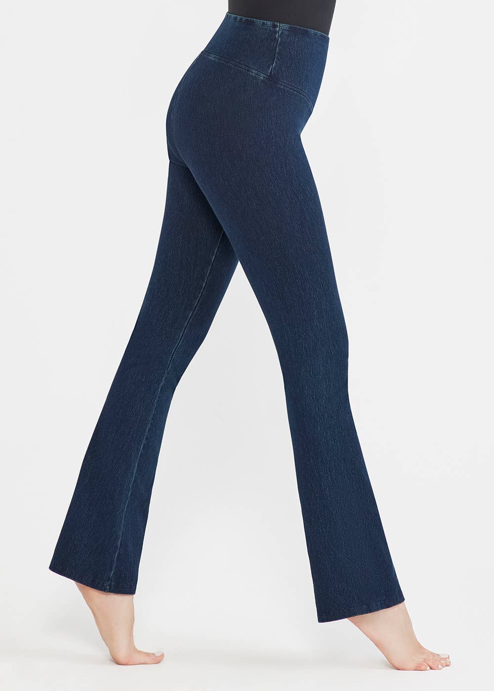 Denim Bootcut Shaping Legging  - Plus Sizes Available