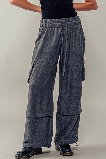 **Everywhere Linen Cargo Pants