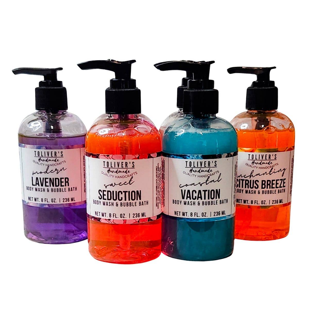 Bubble Bath & Body Wash - Custom Label - 8 fl. oz