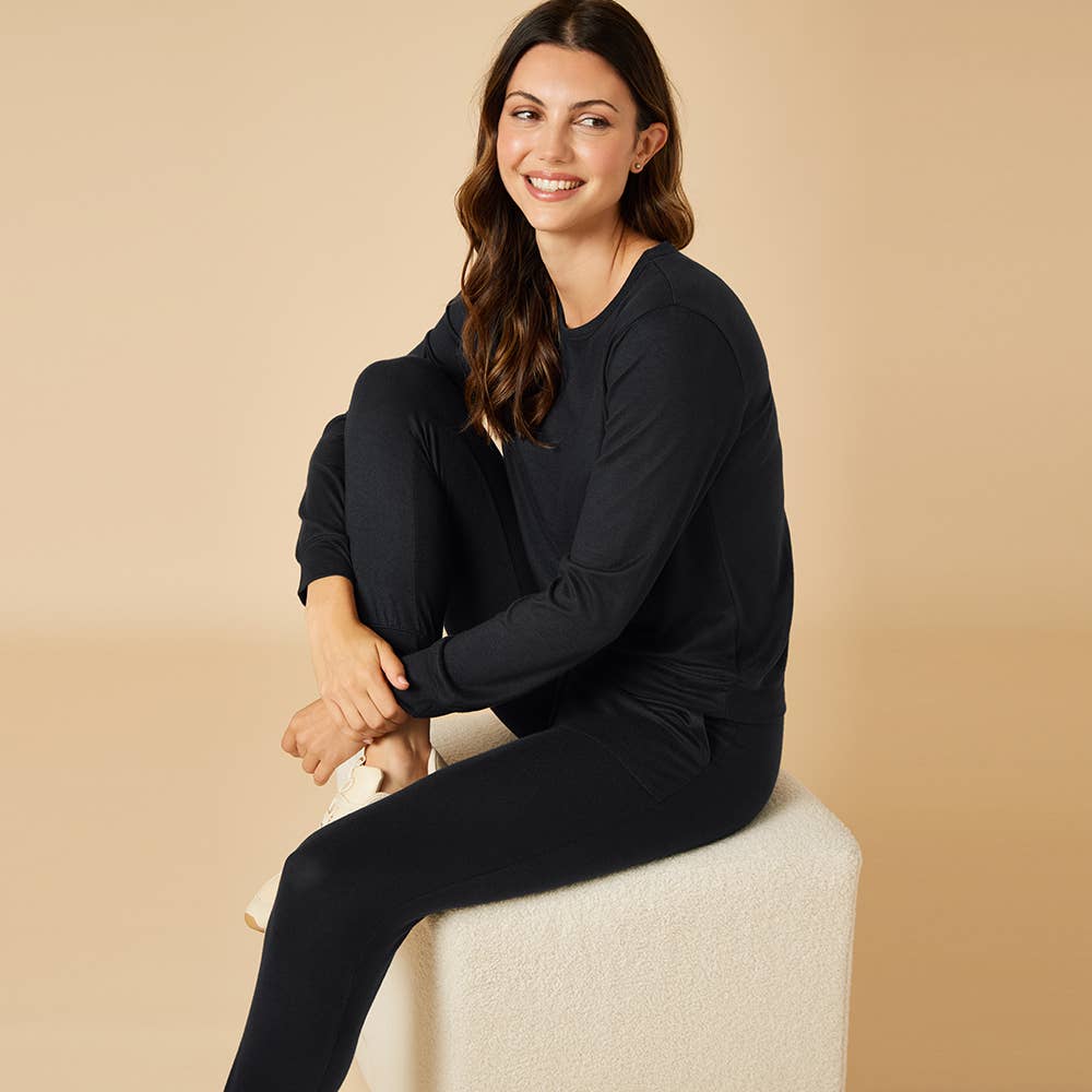 Women's Cloud Soft Dream Crew Neck Lounge Set - Oprah's Fave