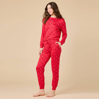 Women's Cloud Soft Dream Crew Neck Lounge Set - Oprah's Fave