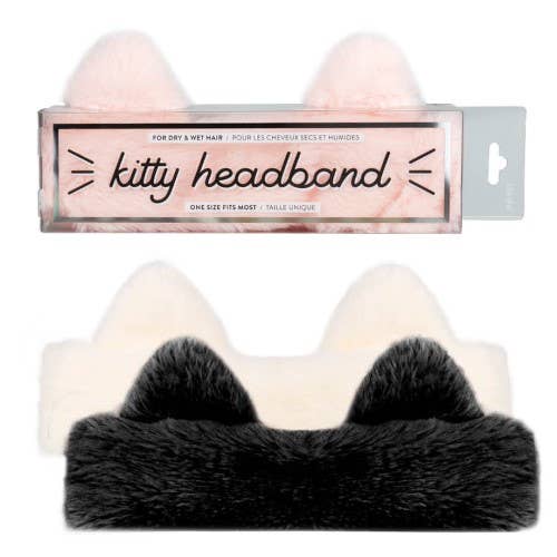 Lindo Kitty Headband - Face Washing: Pink