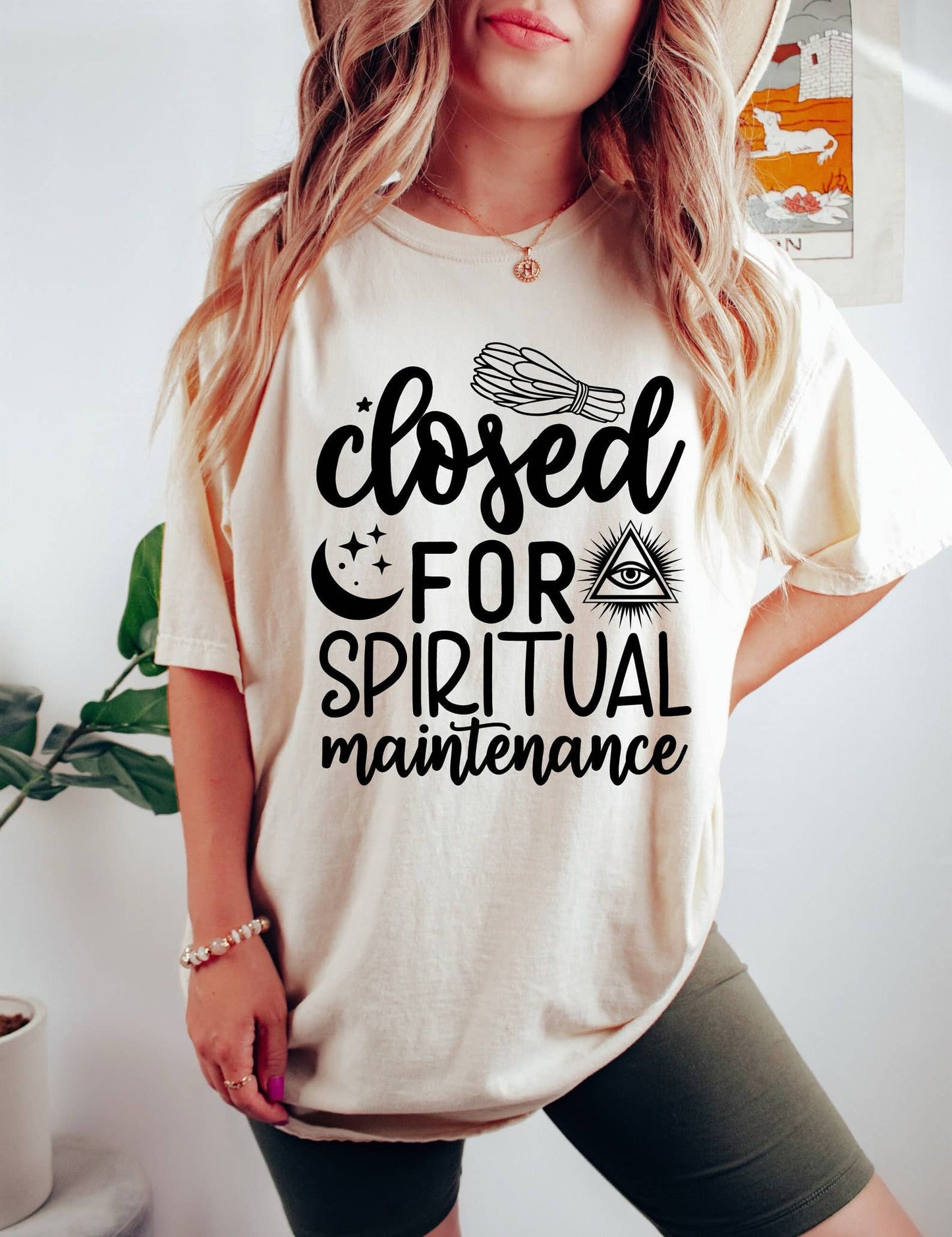 Closed for Spiritual Maintenance T-shirt