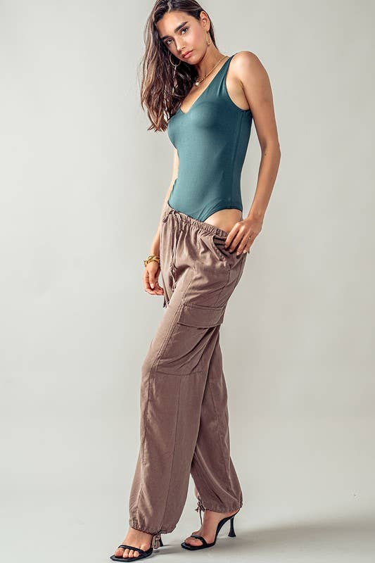 Cargo Chic Straight Leg Pant