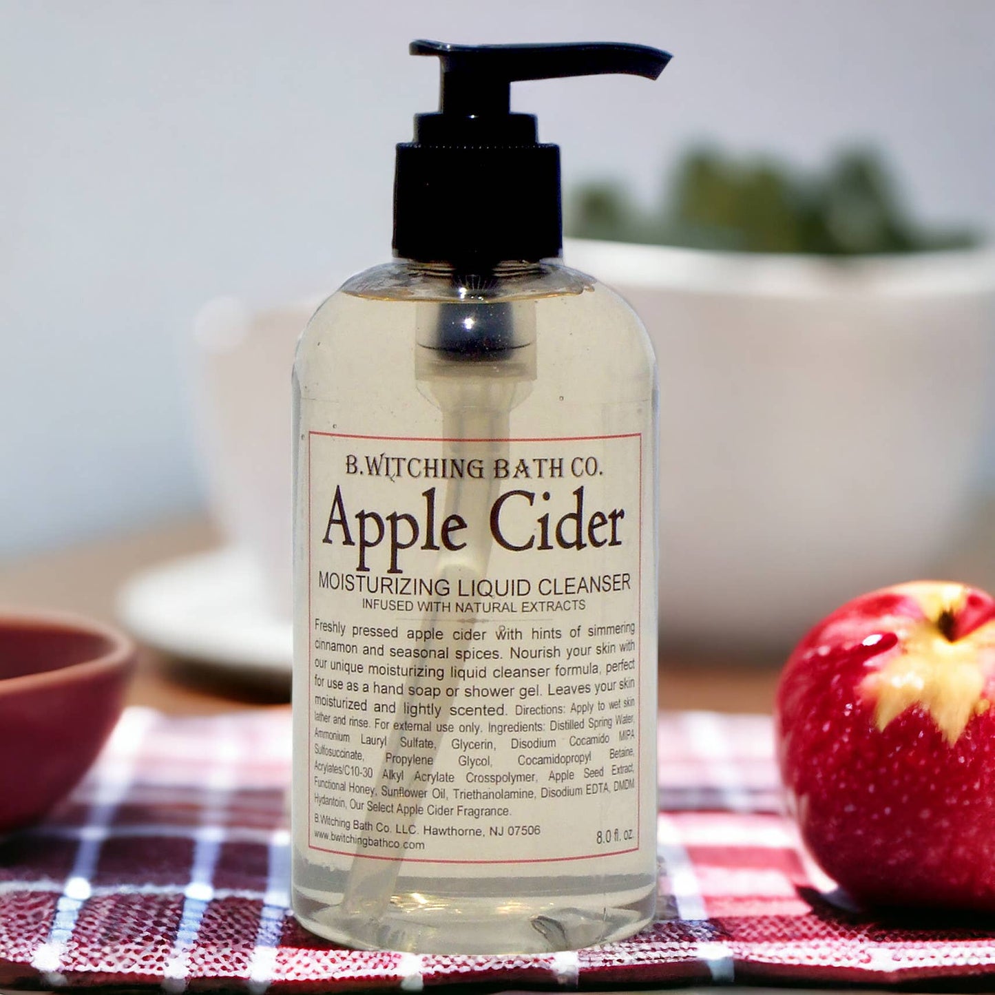 Apple Cider Moisturizing Liquid Cleansers 8oz