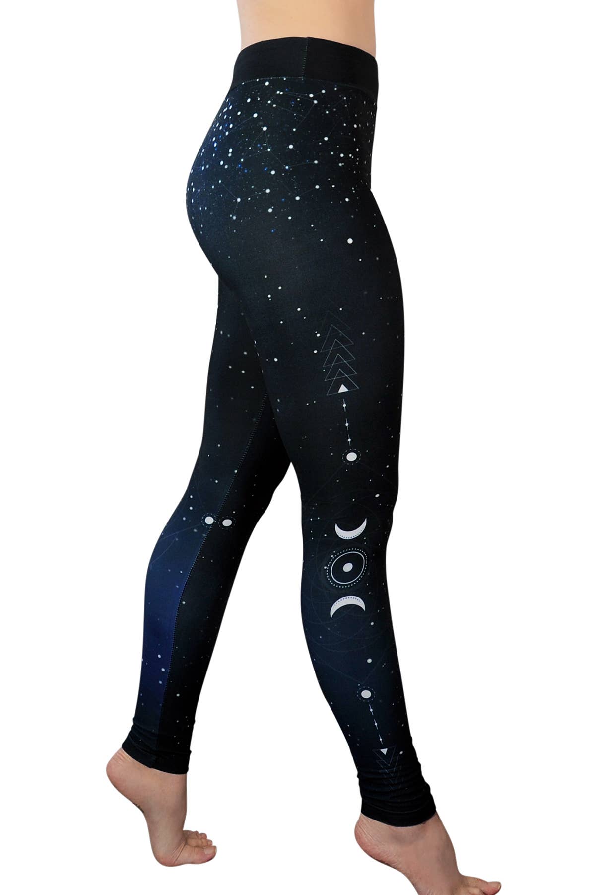 Moonlight - High Waist Leggings: S/M 4-10