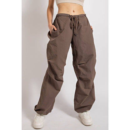 CARGO PANTS: Olive / XS NYLON TASLAN BALLON