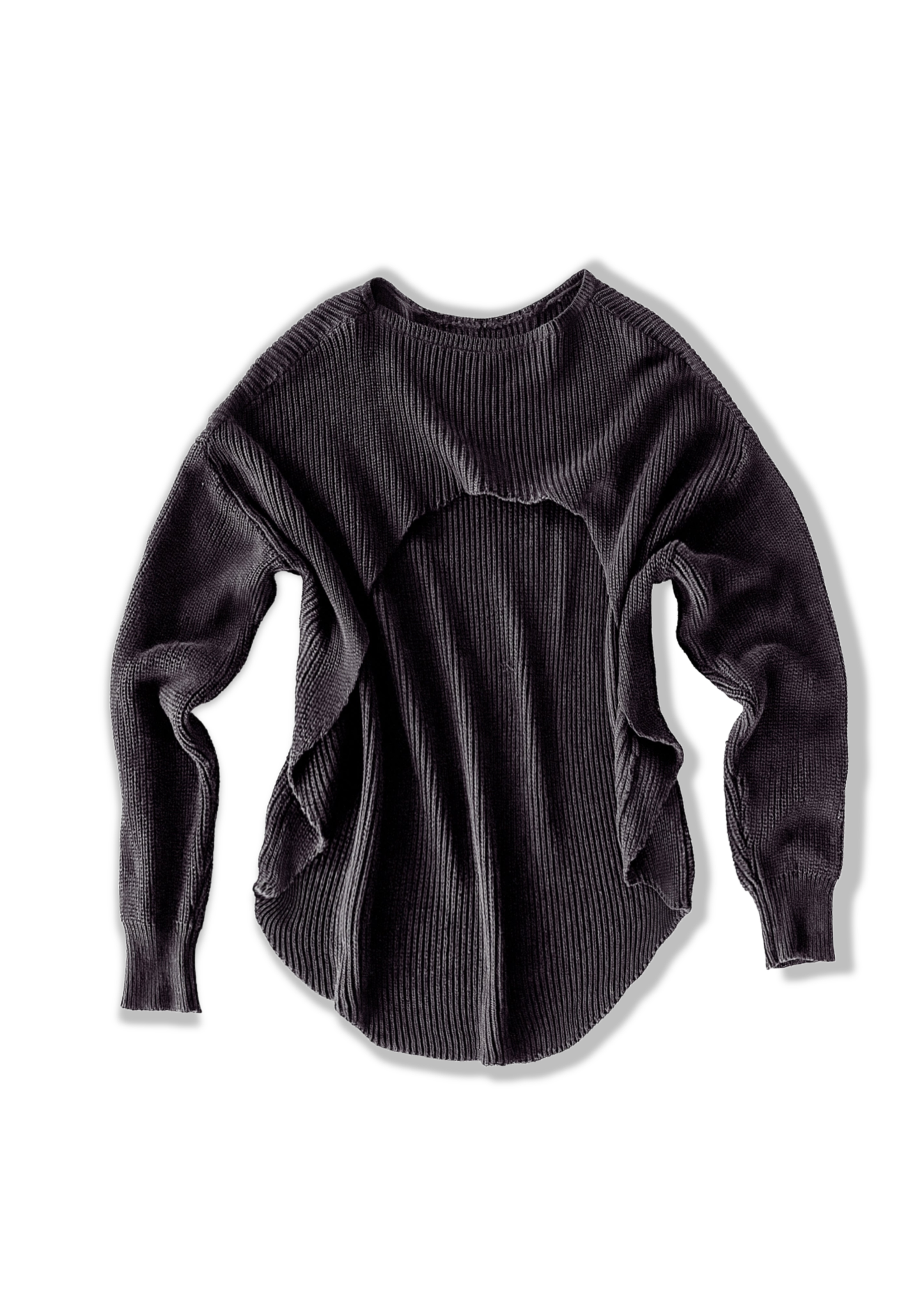 REVERSIBLE ROLES CUTOUT PULLOVER