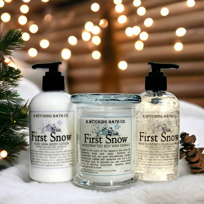 First Snow Holiday Liquid Soap 8oz