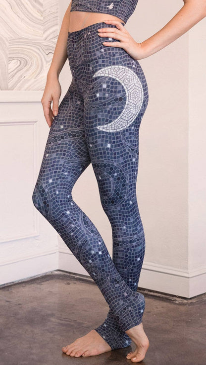 Celestial Mosaic - Buttery Soft Athleisure Leggings: S