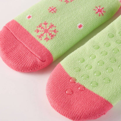 6Pairs - Holiday Grinch Non-Slip Cozy Winter Socks Set