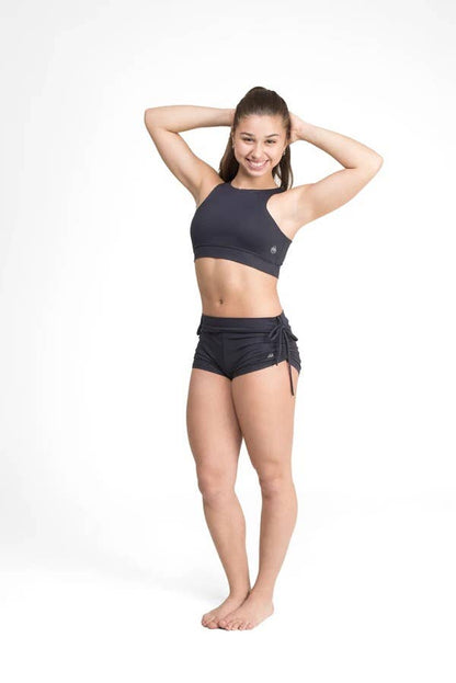Side String Shorts Black Eco, Cool Form Light: XL