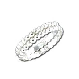 Double Beaded Wire Adjustable Toe Ring