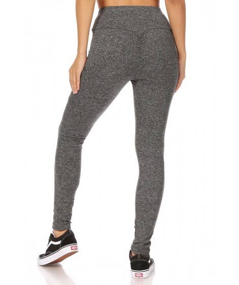 High Waist Fleece Leggings - Butt Lifting