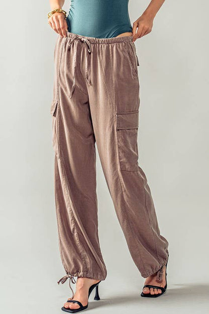 Cargo Chic Straight Leg Pant