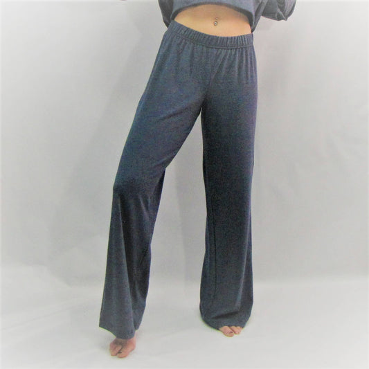 Lounge pant bamboo/cotton: Denim / X small