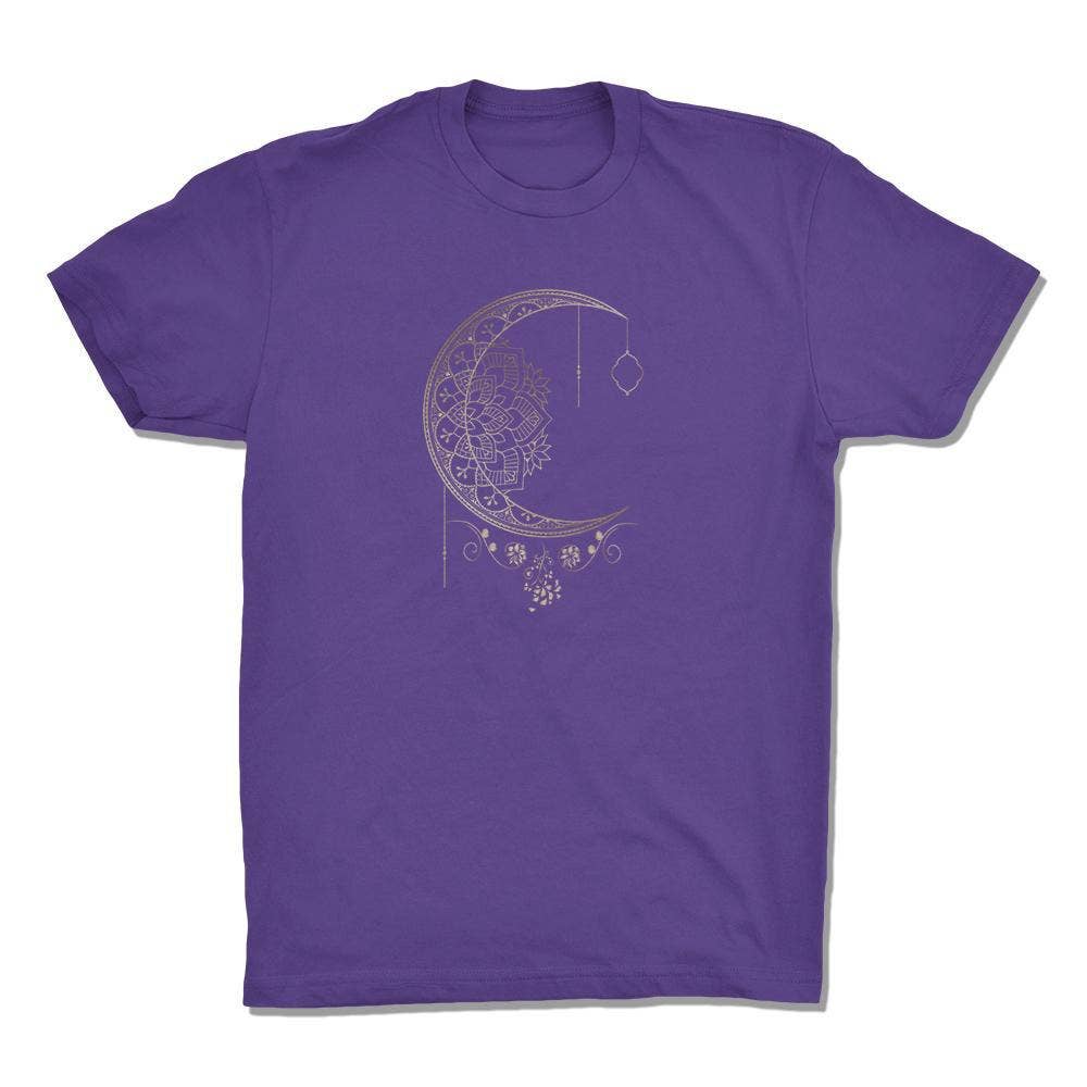 Hanging Moon - Gemtone: Purple / 3XL / Hoodie