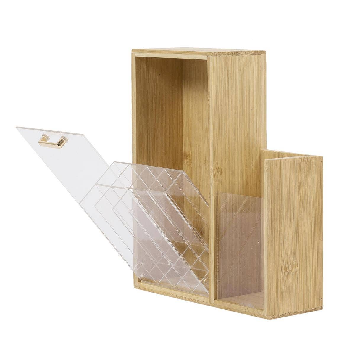 Stylish and Eco-Friendly Bodico Bamboo Cosmetic Storage