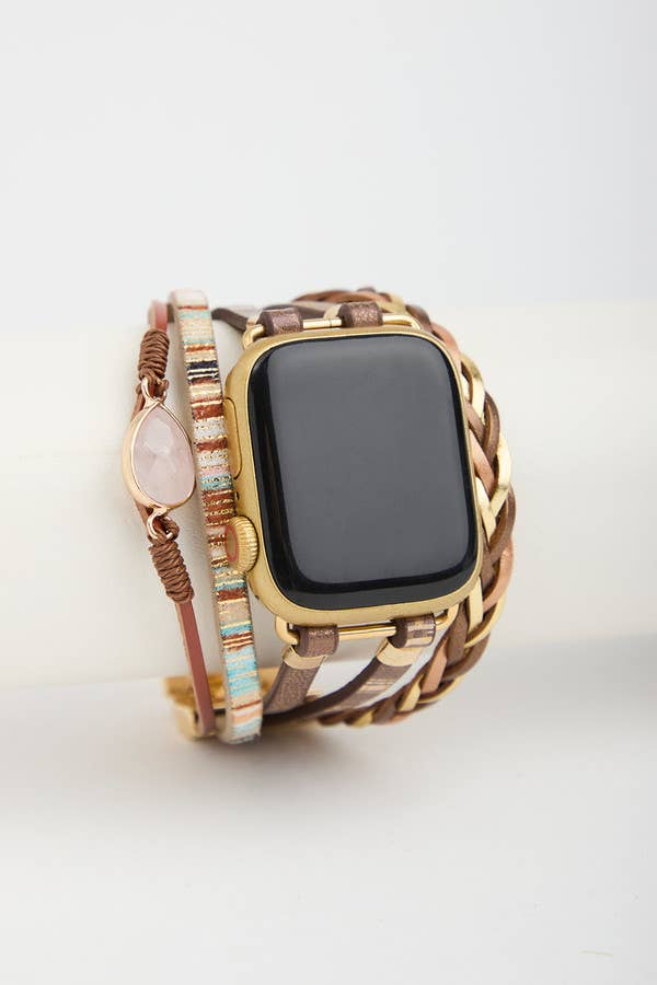 Bohemian Leather Apple Watch Band