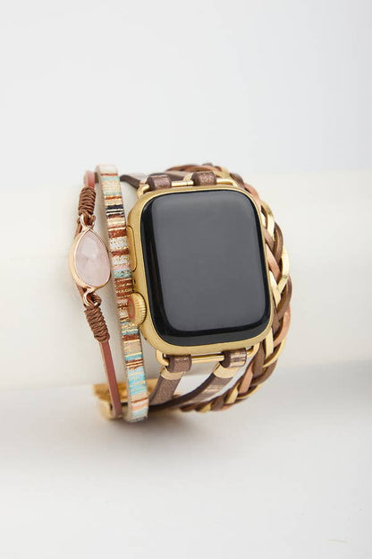 Bohemian Leather Apple Watch Band