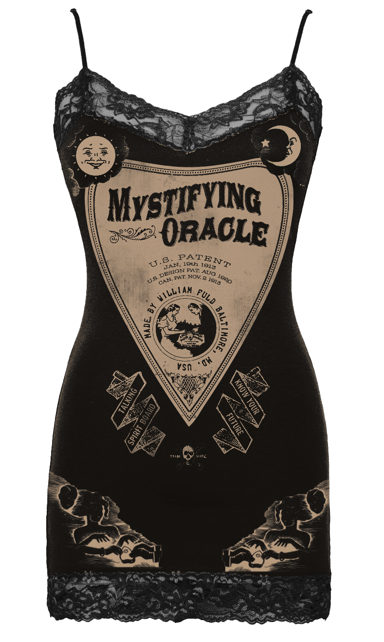 Ouija Oracle Lace Cami