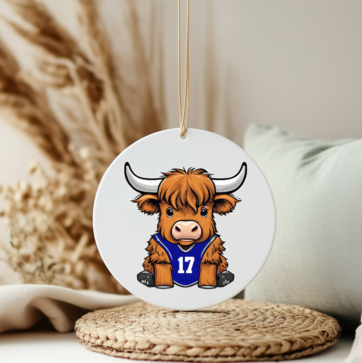 Baby Buffalo Allen Ornament 