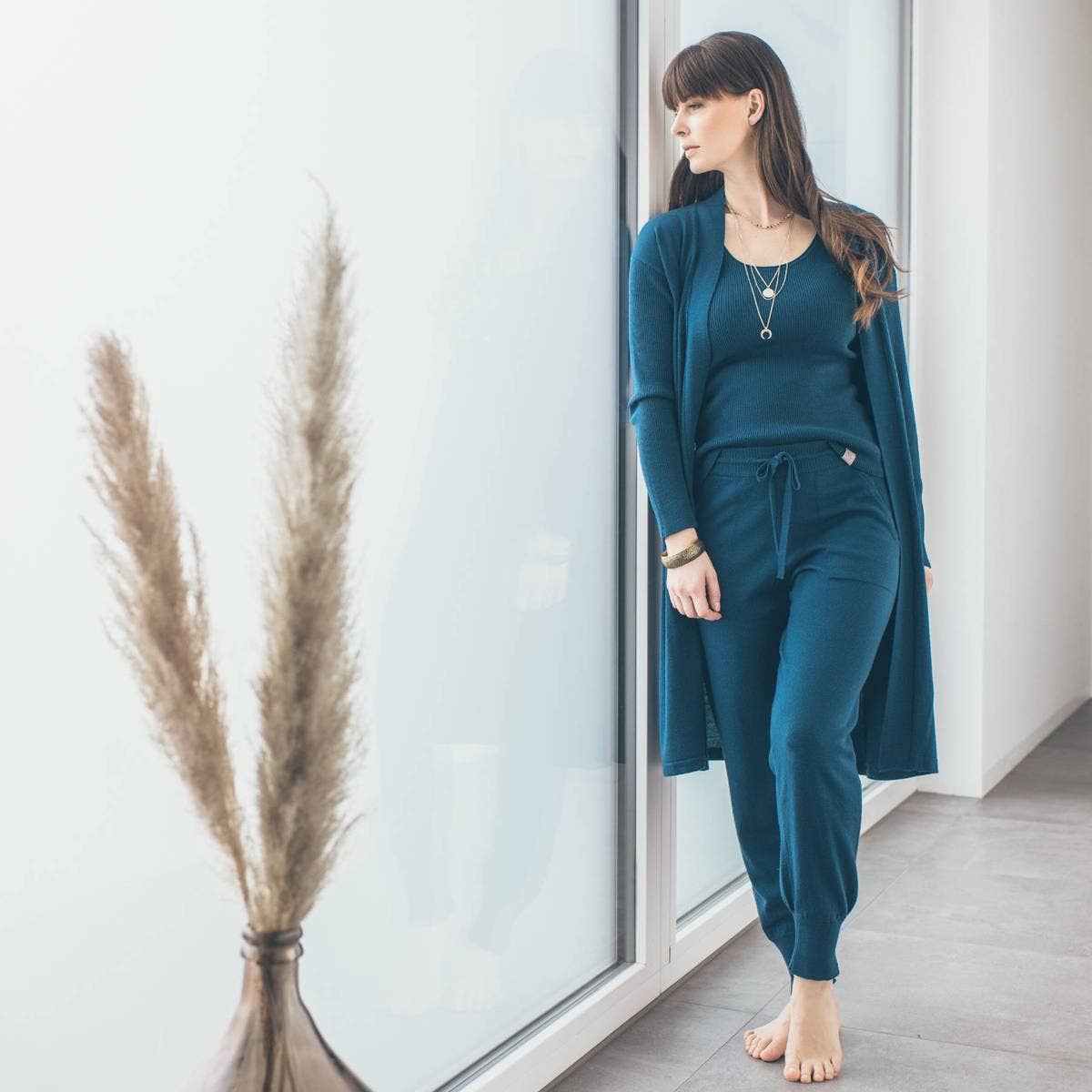 Jacket Blossom & Top Ivory / S