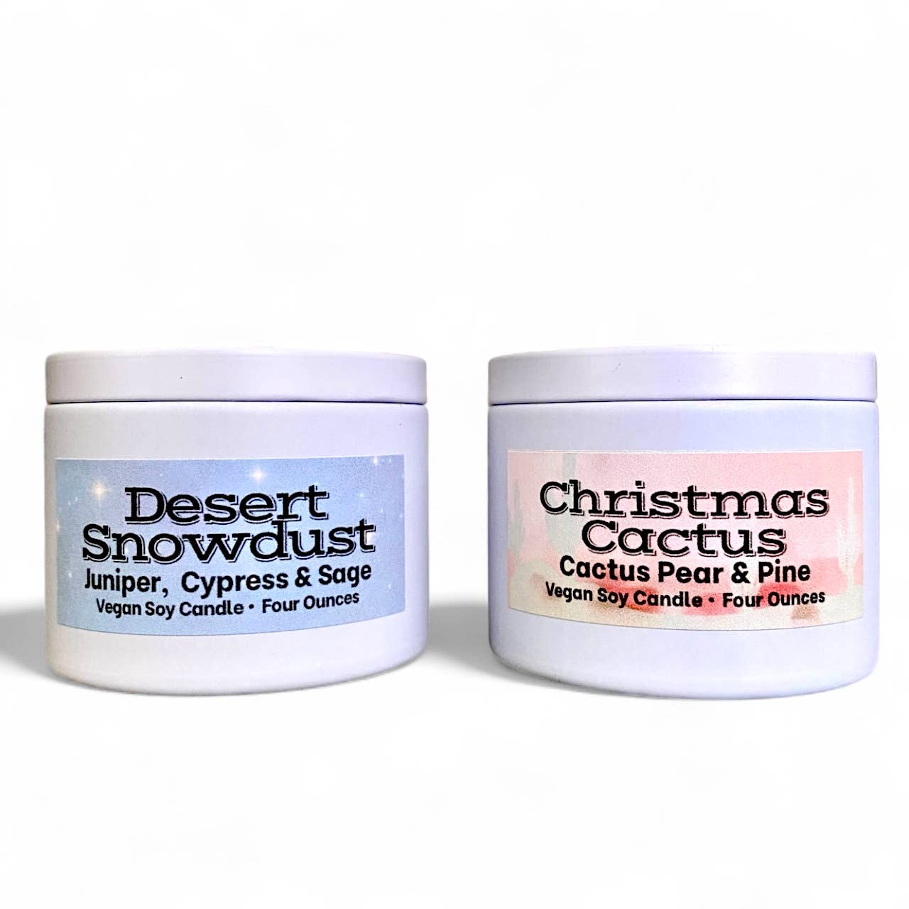 Desert Snowdust Candle | Juniper, Cypress & Sage | Christmas