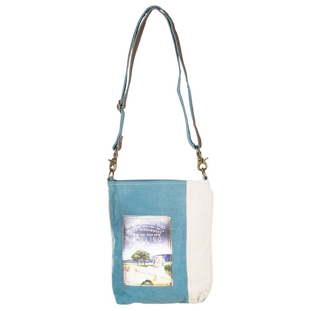 So Just Keep On Rolling Crossbody Bag