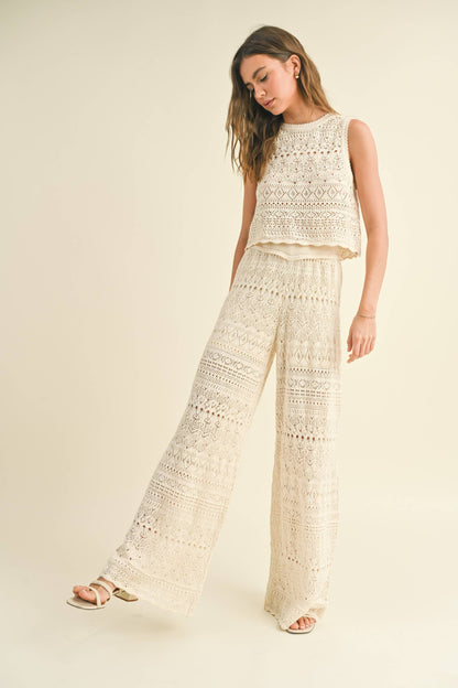 P3414ST   MIX AND MATCH CROCHET PATTERN PANTS