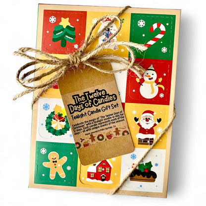 Christmas Tealight Gift Set | 12 Days of Candles 