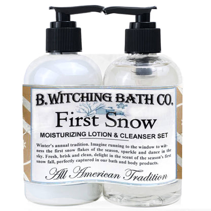 First Snow Lotion & Cleanser Set