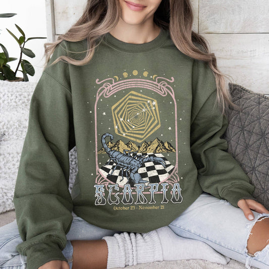 Scorpio Zodiac, Astrology, Horoscope Sweatshirt