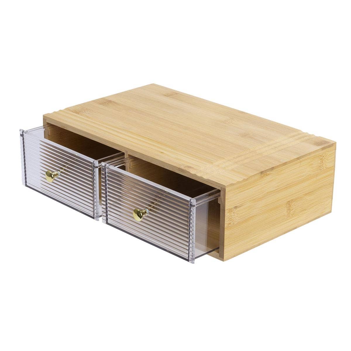 Stylish and Eco-Friendly Bodico Bamboo Cosmetic Storage