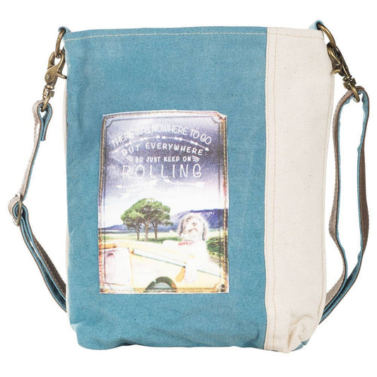 So Just Keep On Rolling Crossbody Bag