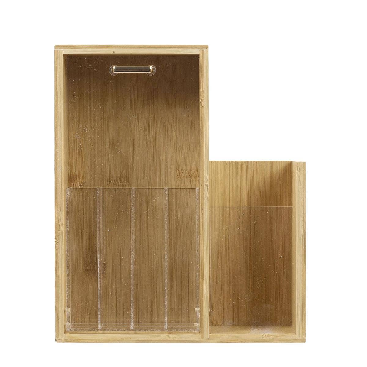 Stylish and Eco-Friendly Bodico Bamboo Cosmetic Storage