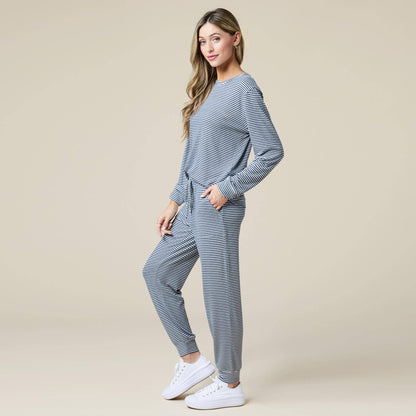 Women's Cloud Soft Dream Crew Neck Lounge Set - Oprah's Fave